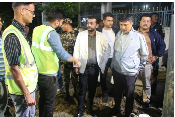 अब बालुवाटार र नक्सालमा पनि मेलम्चीको खानेपानी वितरण गरिने